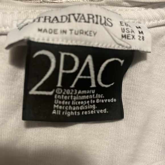 oversized tupac tee 90s - Picture 3 of 3